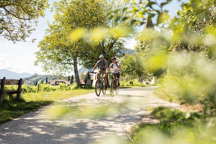 Radtour in Eppan an der Weinstraße