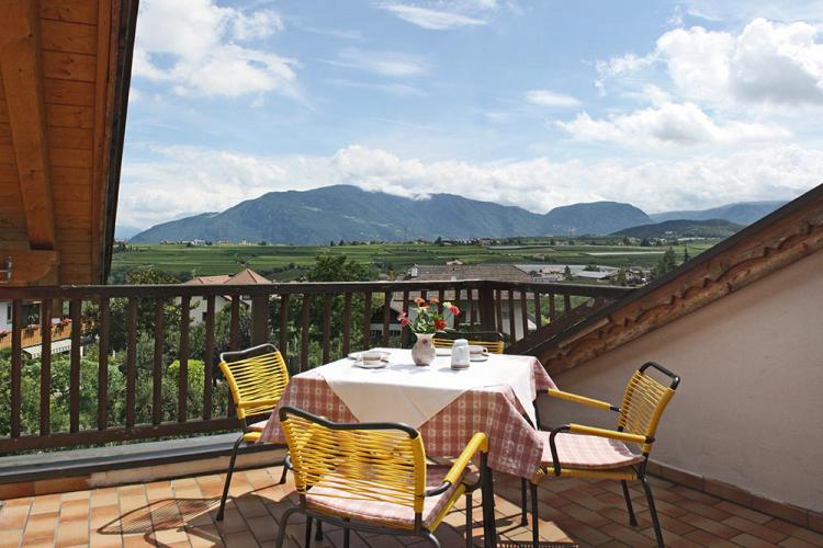 Terrasse - Apartment Schlern